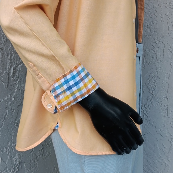 Tackle & Tides Men's Bright Yellow Pure Cotton Luxury Button Down Shirt - Picture 12 of 17